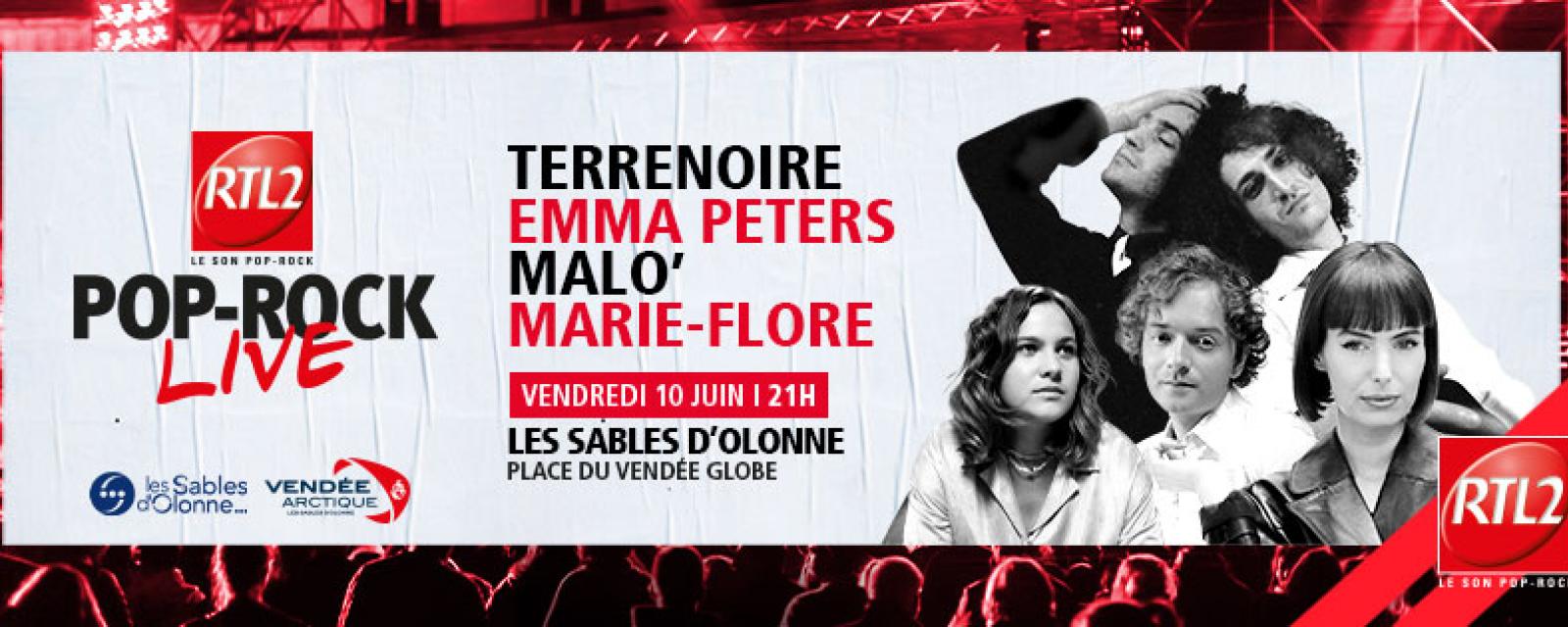 Bandeau Pop Rock Live RTL2